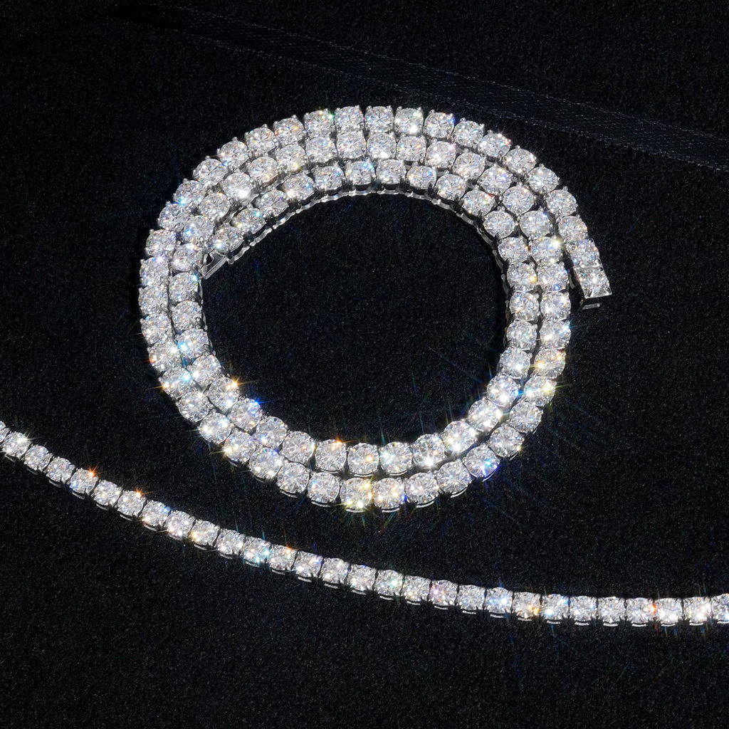 ice mode vvs 모이사나이트 테니스팔찌 316L