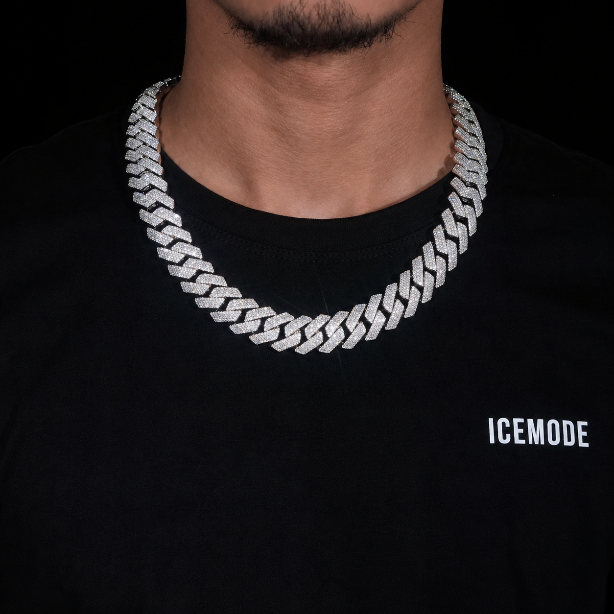ice mode vvs쿠반링크체인 14k gold