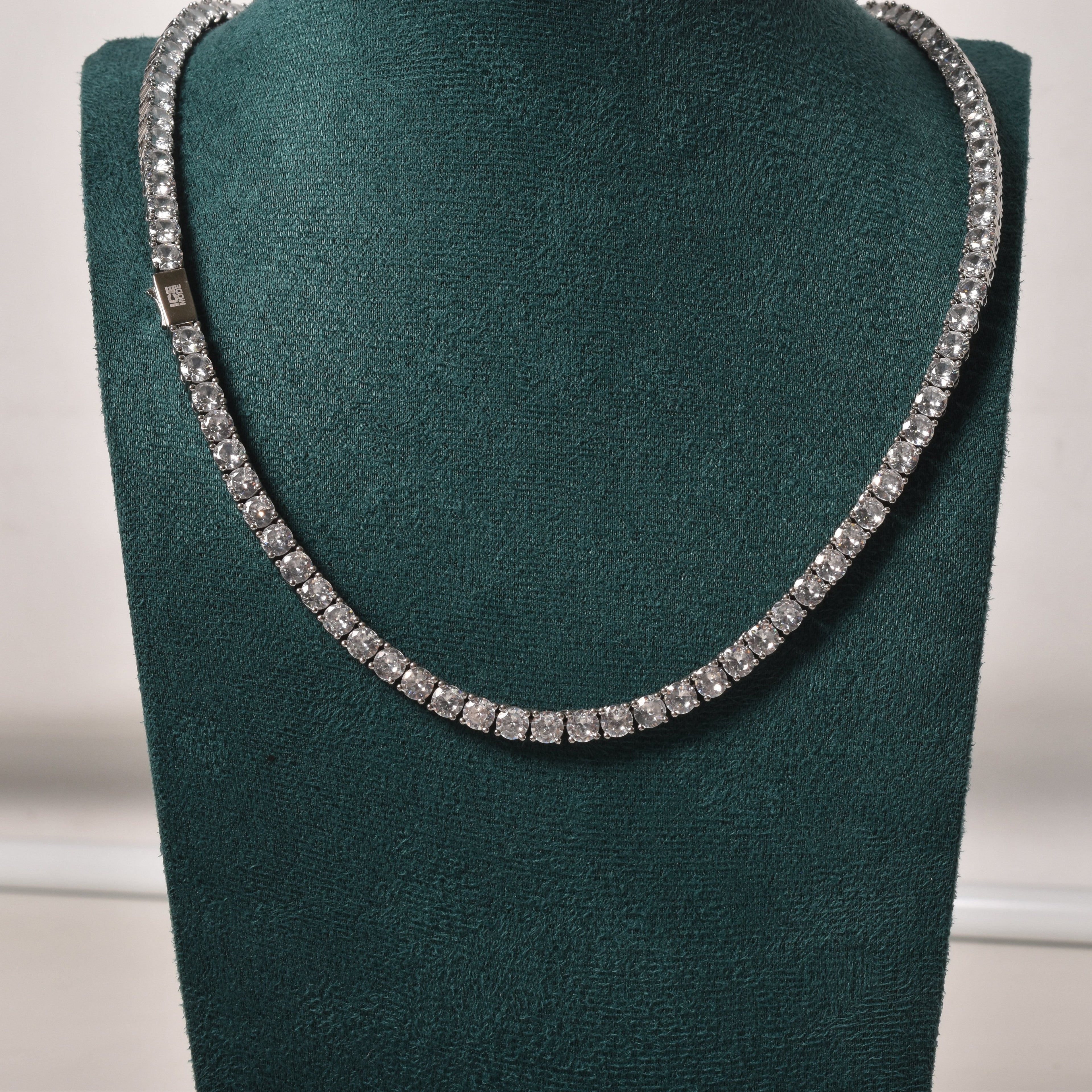 ice mode vvs테니스체인 14k gold