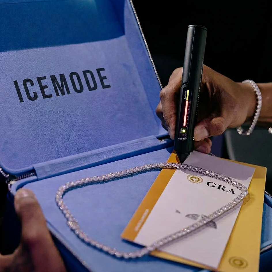 5mm icemode vvs 테니스체인 (S925+Moissanite)