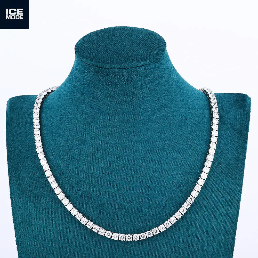 ice mode vvs테니스체인 18k gold