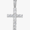 ice mode vvs크로스팬던트 14k gold