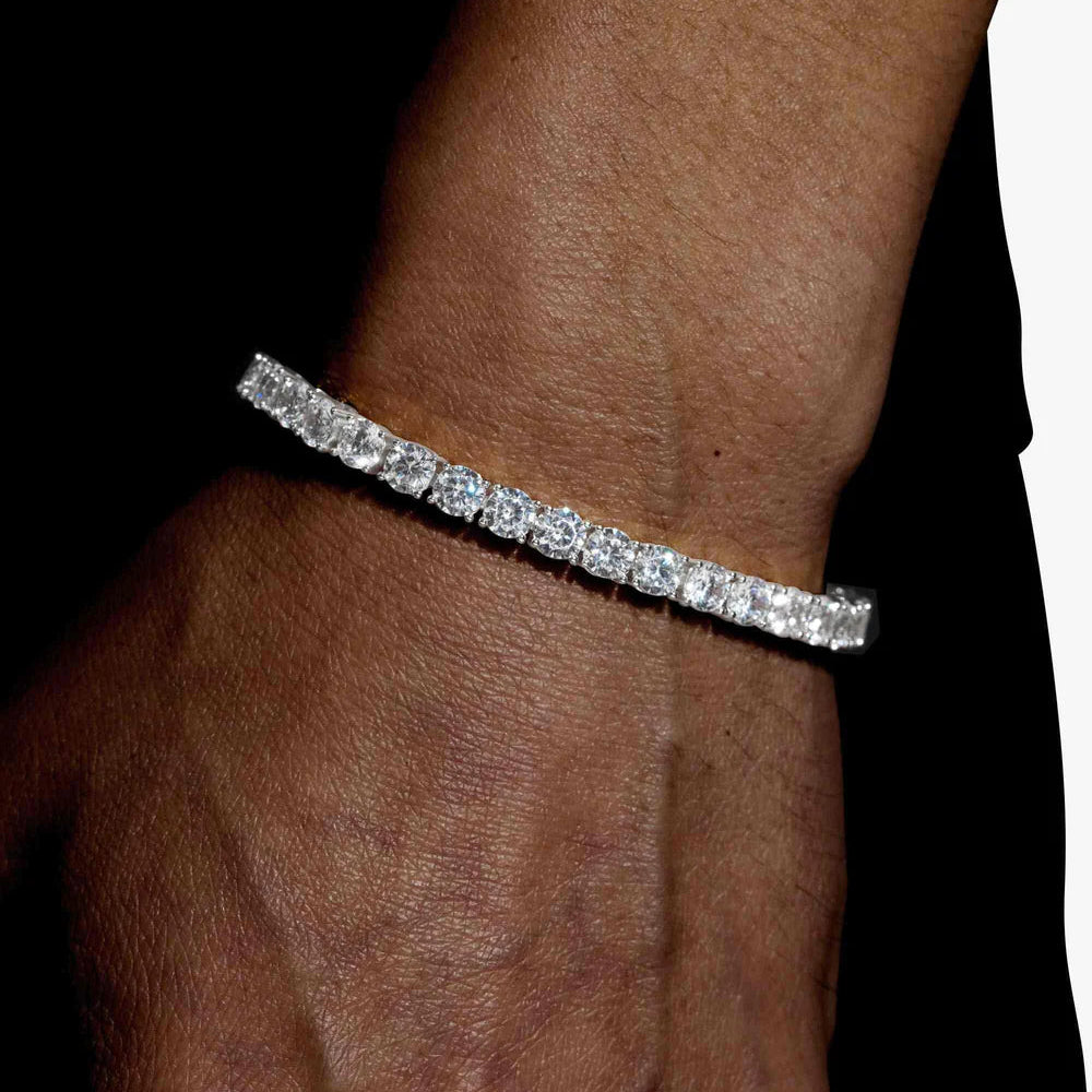 ice mode vvs테니스팔찌 18k gold